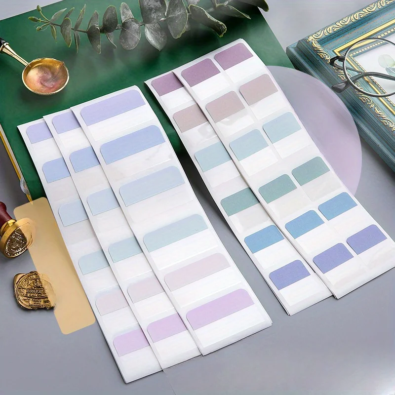 240 Pcs Multicolor Sticky Writable Removable Index Tabs Markers Bookmark Notes - 4