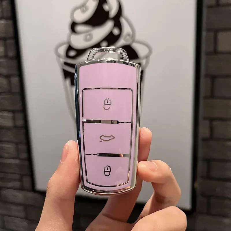 TPU 자동차 키 케이스 커버, 폭스바겐 VW CC 파사트 B6 B7 파사트 3C CC 마오고탄 R36 B5 B7L 보호대 자동차 액세서리, 새로운 패션