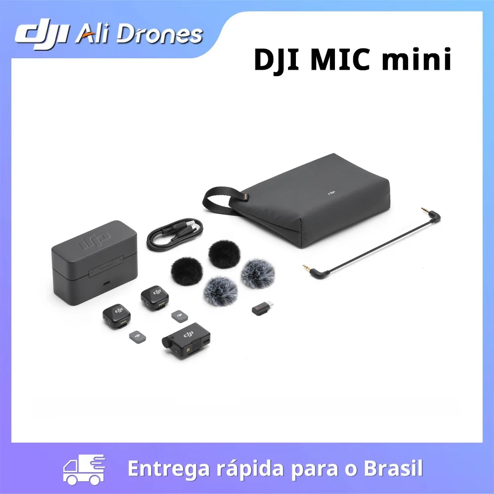 DJI MIC mini Small Ultralight Discreet High-Quality Audio