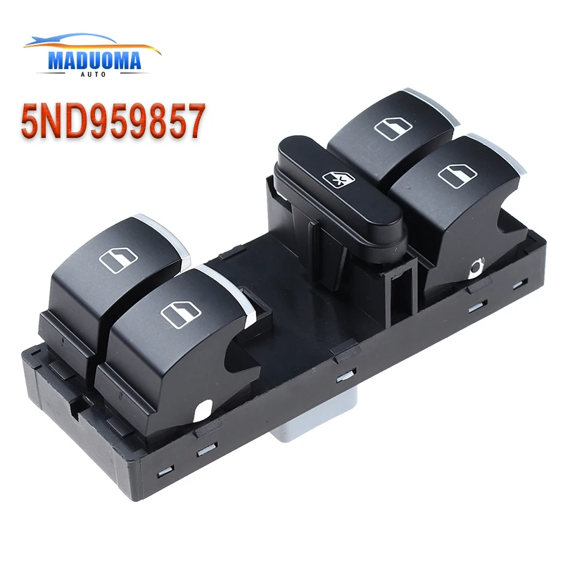 

New 5ND959857 1K4959857A 5ND959857 5K4959857 Window Switch For Volkswagen Jetta Magotan Passat Tiguan