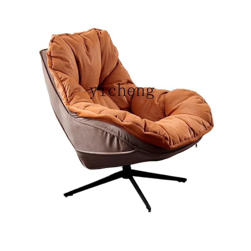 

Современный простой одноместный диван-стул Tqh в скандинавском стиле для маленькой квартиры, гостиной, вращающийся стул для отдыха