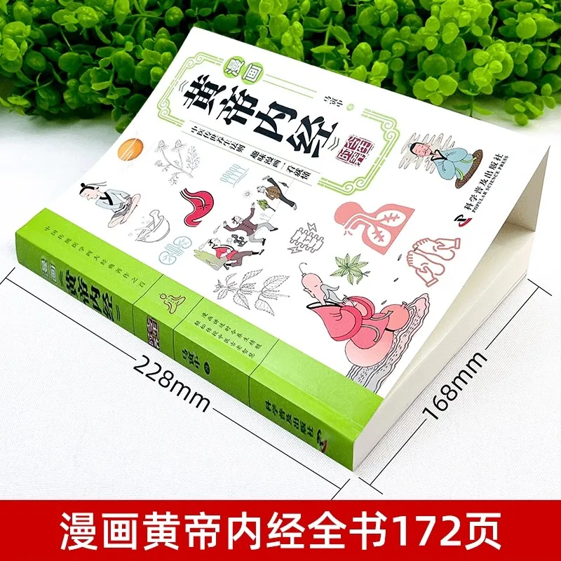 Yellow Emperor's Inner Canon Comic Version Huangdi Neijing Chinese Medicine Health Books - 3