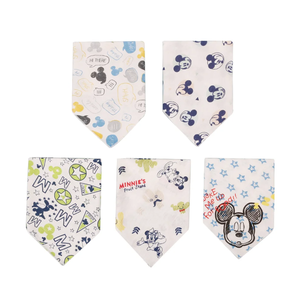 Bavoirs Bébé Bandana,Lot de 8 Triangle Salive étanche Bavoirs pour Bébés et  Tout-petits