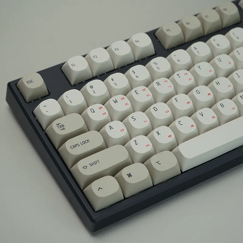 Conjunto de Teclado Mecânico Coreano Npkc Handle ma Retro Keycaps Pbt Japonês Key Cap Switches mx Teclados Personalizados Diy - Imagem 6
