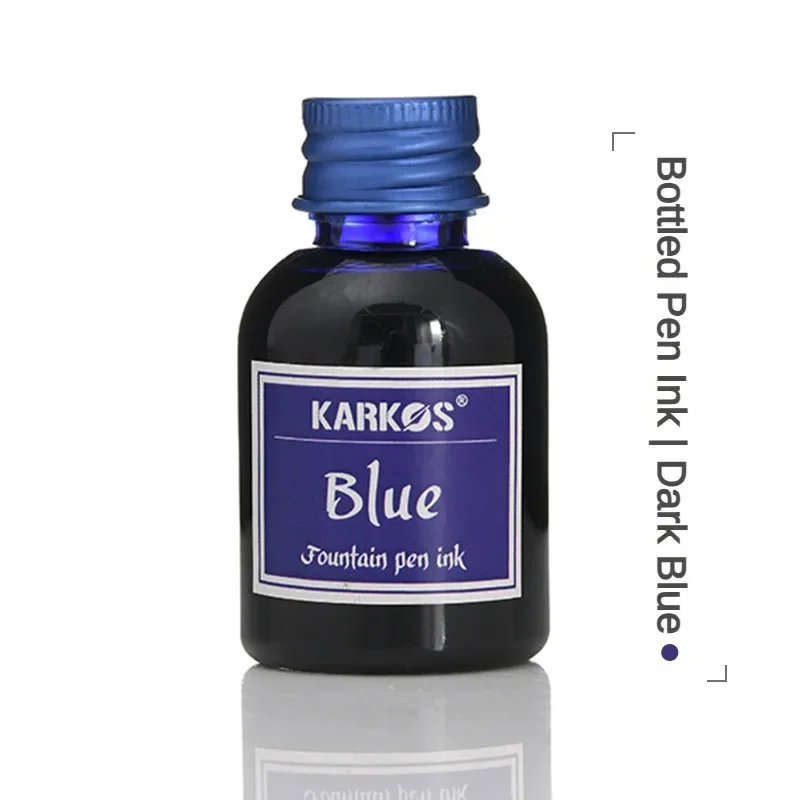 비탄소 잉크 만년필 잉크 카트리지 리필 플라스틱 병 펜, 사무용품 문구, 10/1 개, 30ml