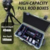 SMRITI Tool Storage Box Multifunctional Pull Rod Hardware Tools Organizer Boxes Portable Equipments Safety Protection Case 1