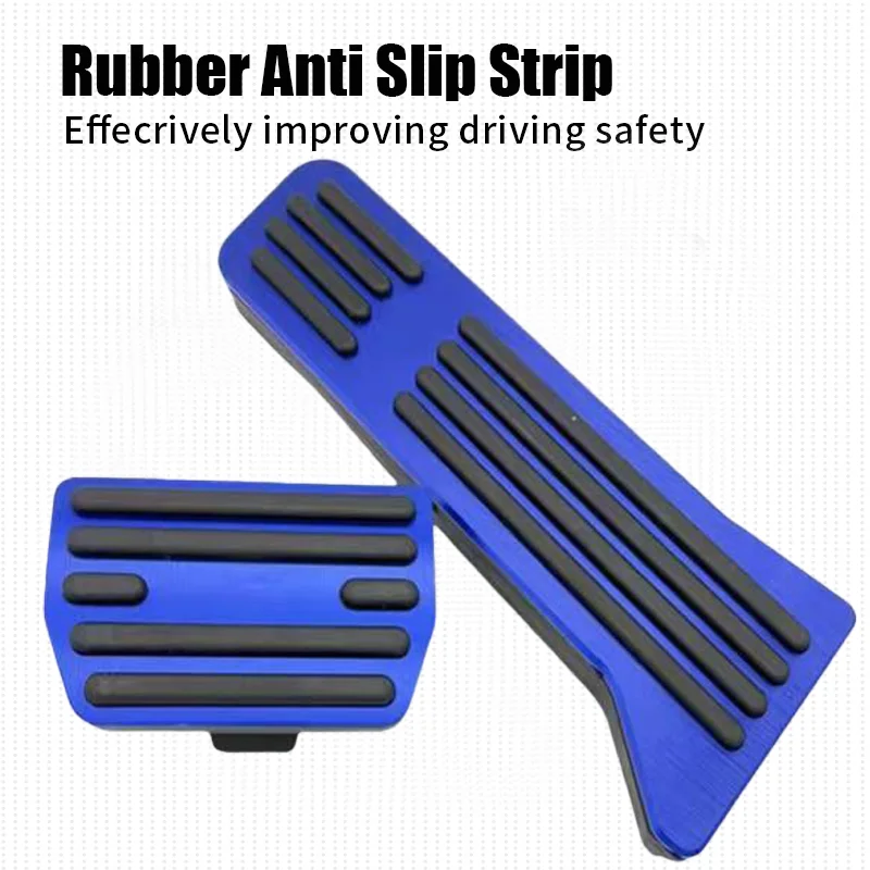 For Volvo EX30 Car Pedal Pad Non-Slip Stainless Steel Pedalboard Aluminium Alloy Rubber Brake Cover Auto Accessories
