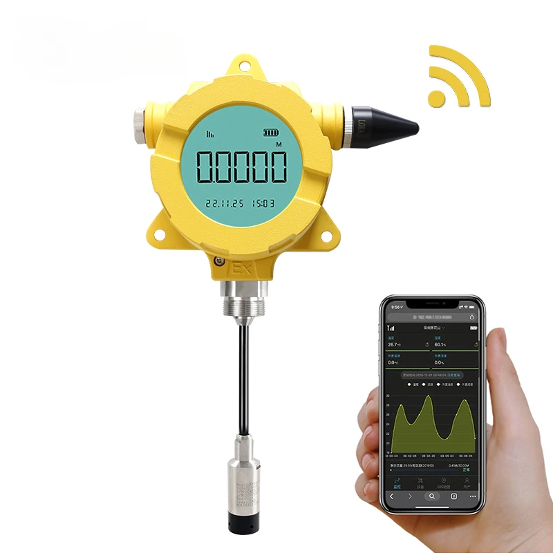 

explosion proof lora nbiot water level sensor liquid