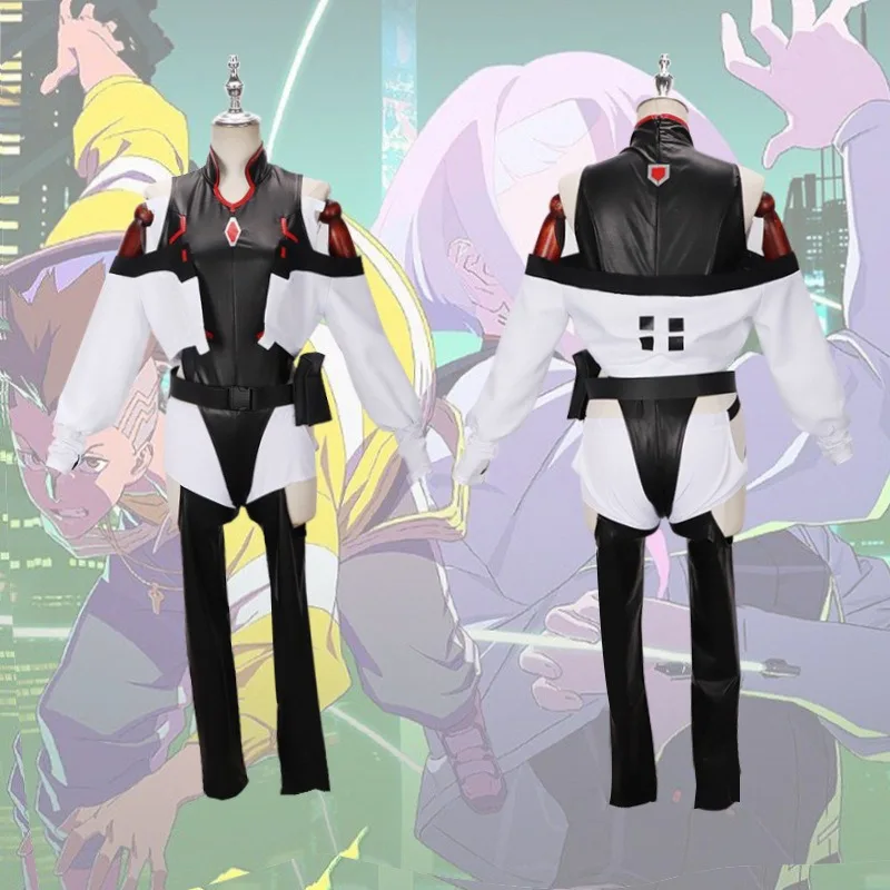 Cyberpunk: Edgerunners: Lucyna Kushinada | Cyberpunk Cosplay Costume Set 27 Cyberpunk Edgerunners Lucy Cosplay Costume