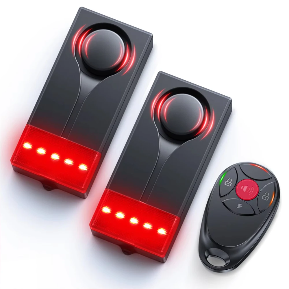 High-Decibel Vibration Alarm for Vehicles and Home Security