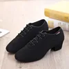 New Latin Dance Shoes Tango Salsa Children's Woman Men Adult Modern Ballroom Dance Shoes Teacher Shoes 3cm Dance Sneakers 5