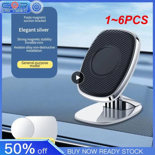2Pcs/4Pcs Magnetic Plate Ultra-thin Multifunctional Magnet Strong  Construction Phone Holder Household Supplies
