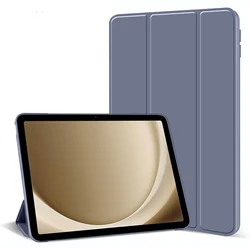 Premium PU Leather Tri - fold Flip Stand Tablet Case - Soft Cover - Tab A11 Plus 11 2025 (Lavender Purple)