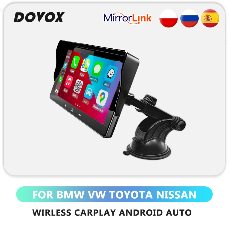 Dovox 2din Wireless Carplay Android 