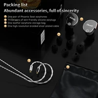 CCA Phoenix Metal Alloy Body 10mm Dual Magnetic Dynamic Coil HIFI Sound Quality In Ear Wired Esports Music Earphones - Image 6