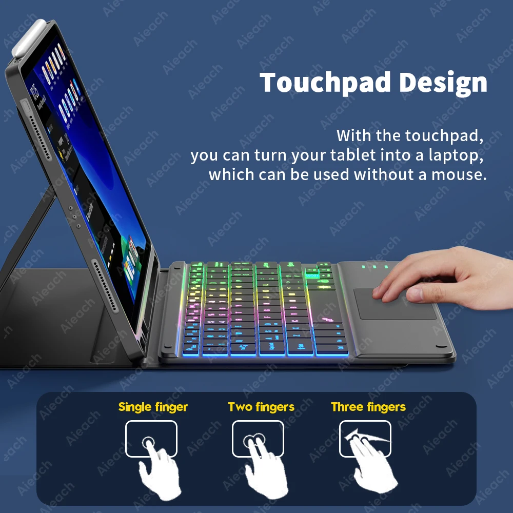Рисунок 4 - Беспроводная bluetooth-клавиатура с тачпадом