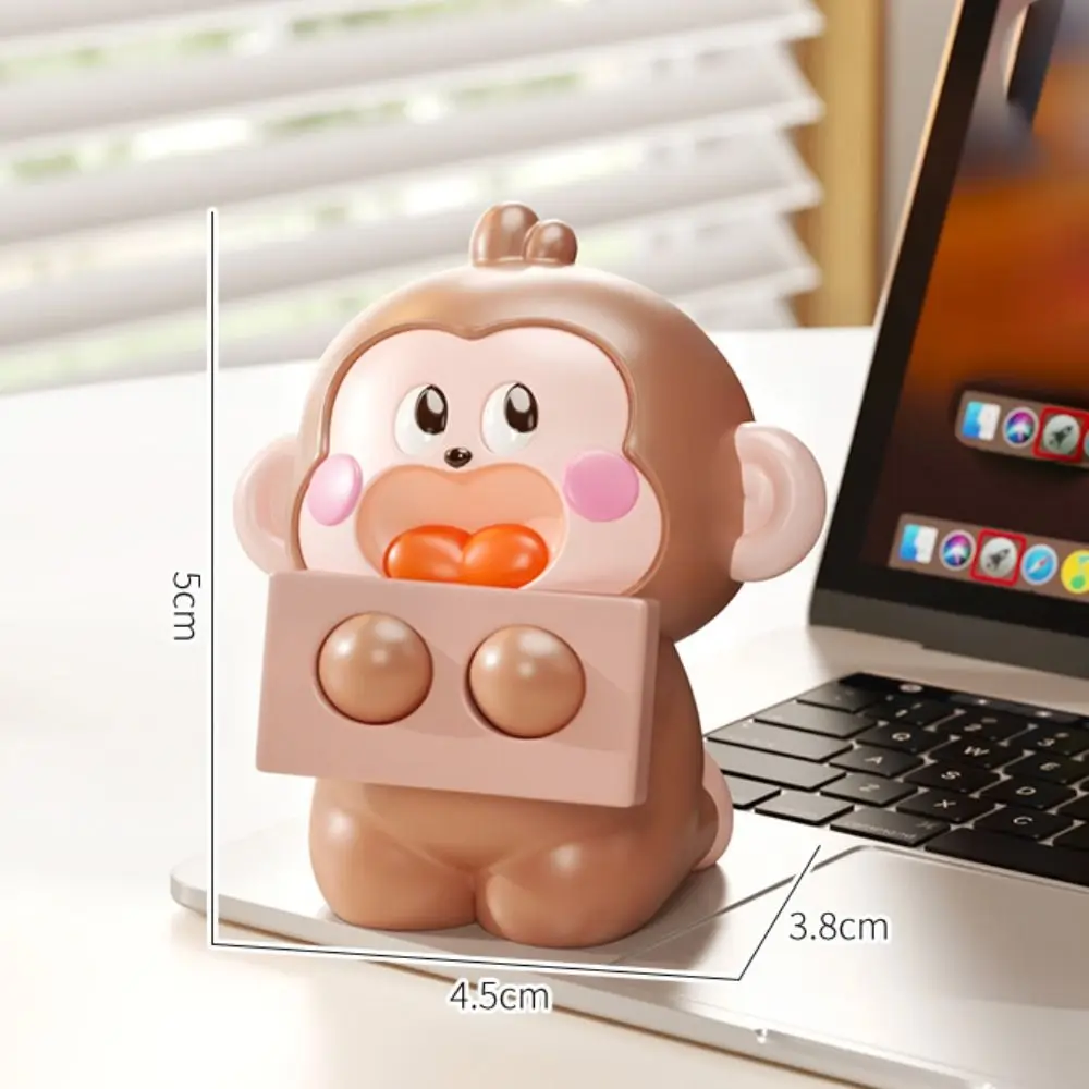 Resin Monkey Miniature Figurine Statue Handmad Little Monkey Ornaments Cartoon Crafts Monkey Landscape Decoration