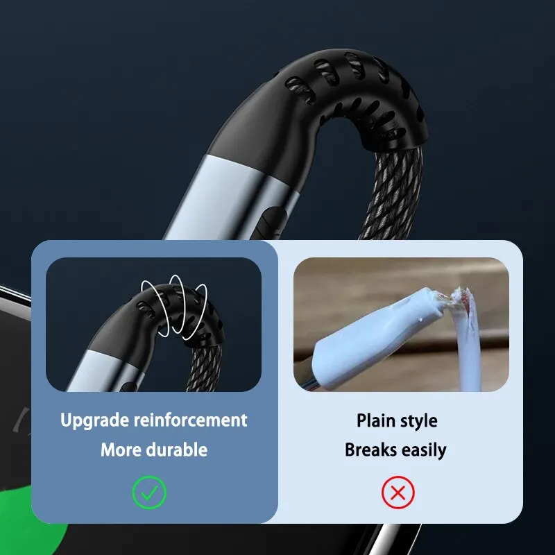 100W 6A Fast Charging Type C To Type C Cable for Samsung Xiaomi Redmi Charger USB Cable for MacBook Pro iPad Pro Data