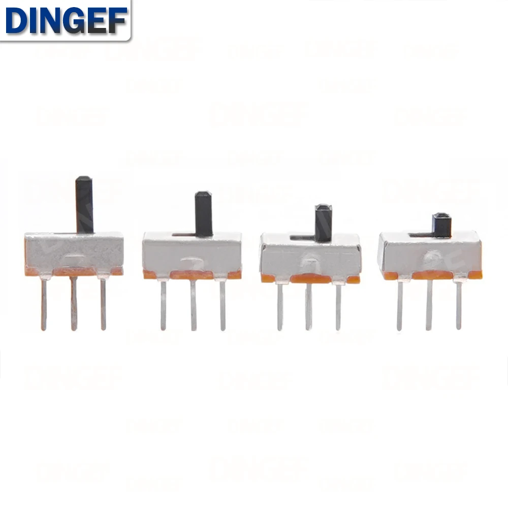 20-Pack Mini Vertical Slide Toggle Switch