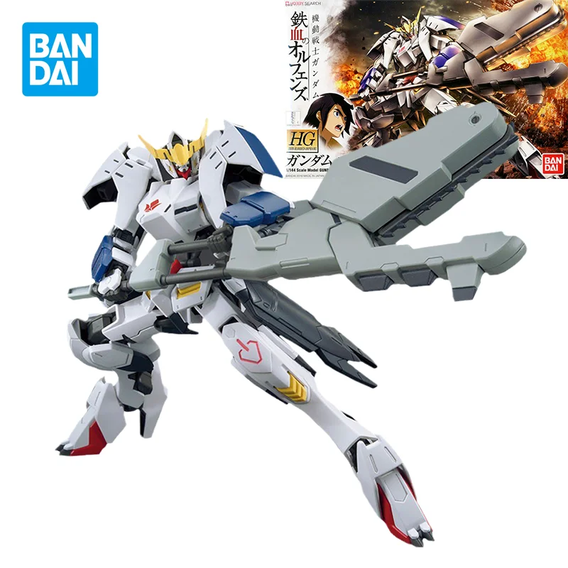 

Bandai Original Gundam Model Kit Anime Figure HG 1/144 BARBATOS 6TH FORM Action Figures Collectible Ornament Toys Gifts for Kids