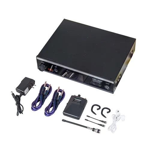 SENNESAI PSM300 스테레오 무선 UHF 인이어 모니터링 시스템, 밴드용, 500MHz, 100mW, 24 비트 디지털 DSP 프로세서 오디오 2