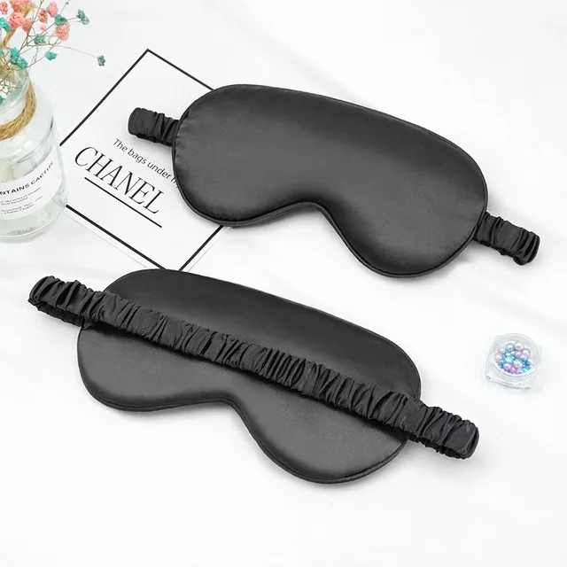 Silk Sleep Mask: Ultra-Soft Eye Cover for Complete Blackout & Comfort