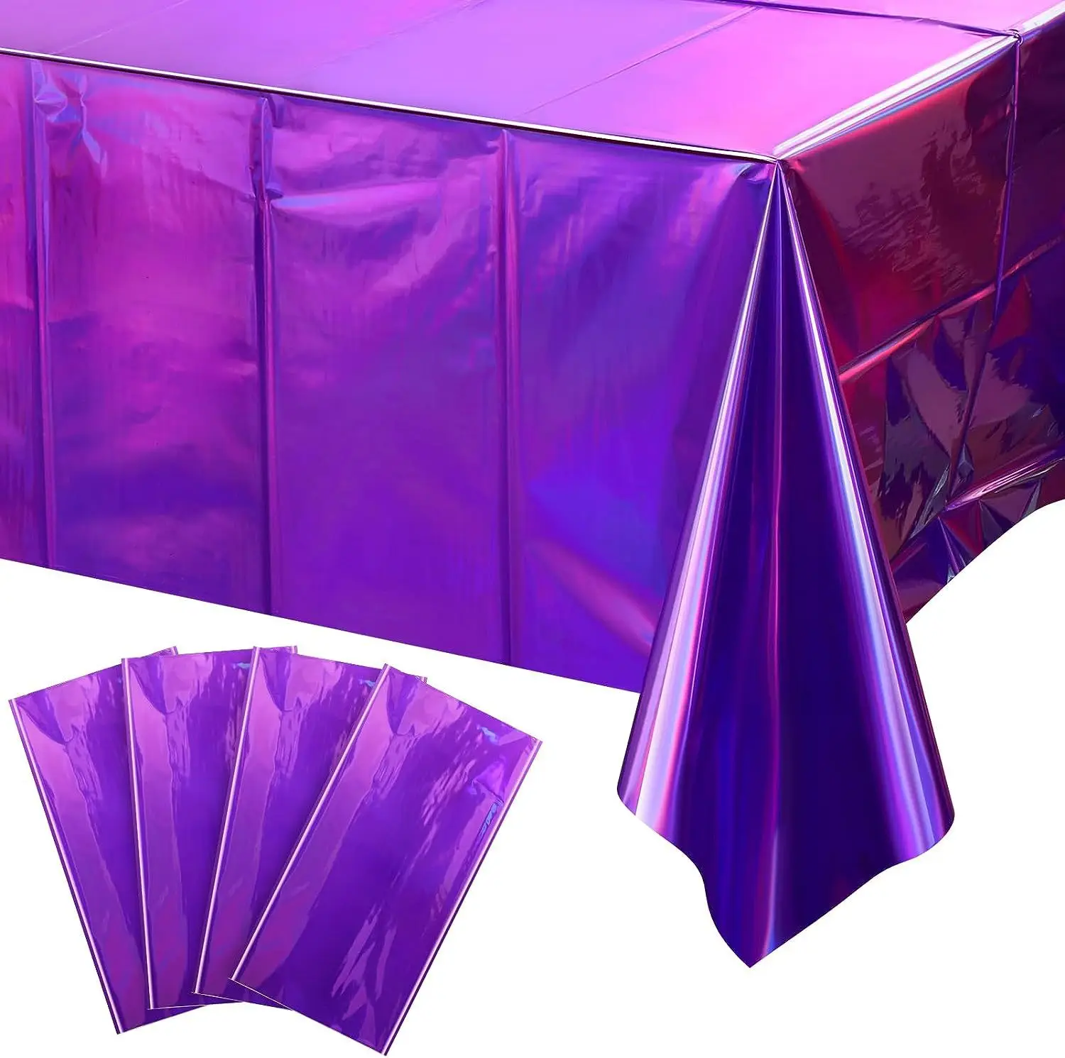 10 Confezioni Di Tovaglie Usa E Getta In Plastica Nero Tovaglia Rettangolare 137 Cm X 274 Cm Tovaglie Premium Per Tavoli Da 6 A 8 Piedi Feste Interne