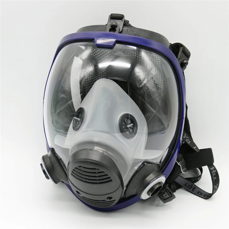 Chemical Mask 6800 7 in 1 Gas Mask Dustproof Respirator Paint Pesticide Spray Silicone Full Face Filters For Laboratory Welding dust mask,gas mask,dustproof respirator,face respirator,gas respirator,half face respirator mask