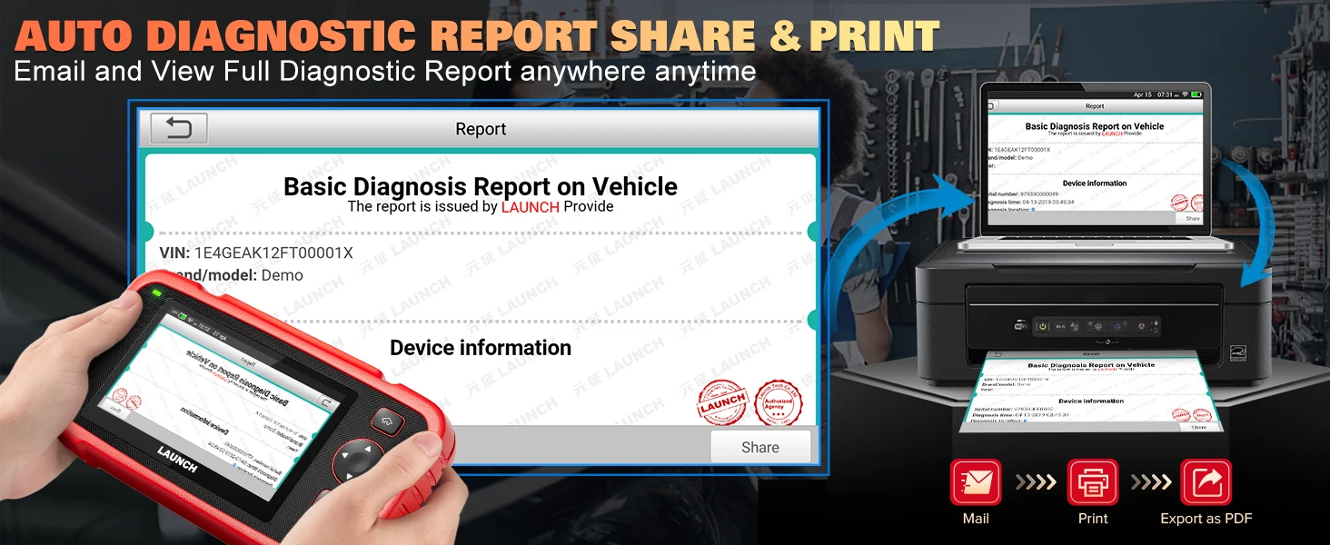 LAUNCH CRP123I V3.0 OBD2 Scanner