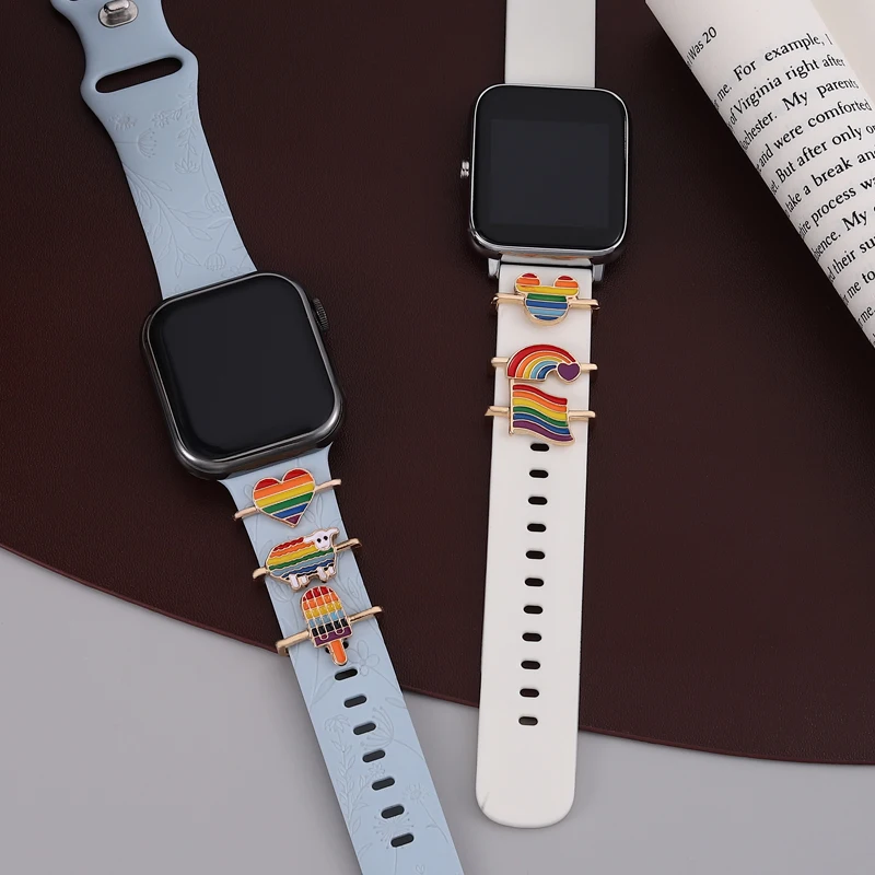 Iwatch Band Gay Apple Watch Band Rainbow Series Heart Watchband