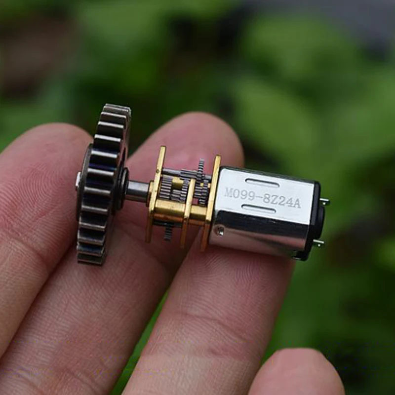 

GA12-N20 Mini 12mm Full Metal Gearbox Gear Motor DC 3V 5V 6V 69RPM Slow Speed Large Torque Gearbox Reduction Motor DIY Robot Car