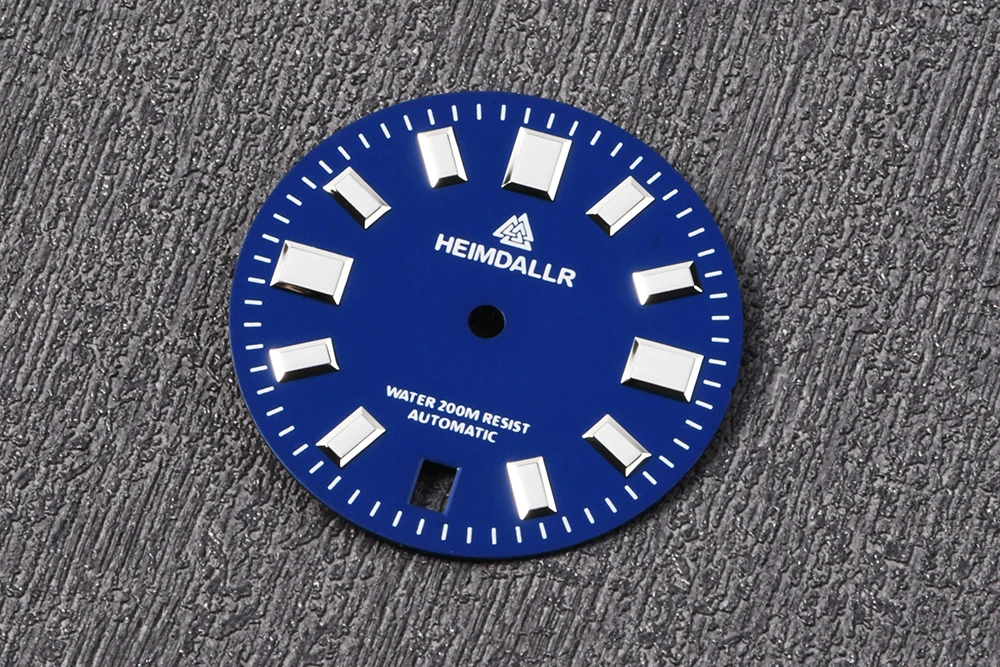 Heimdallr 29 mm Zifferblatt BGW-9 leuchtend für NH35A/36A Uhrwerk 3,0 Uhr Krone Zifferblatt passend für Taucheruhr – Detail 3