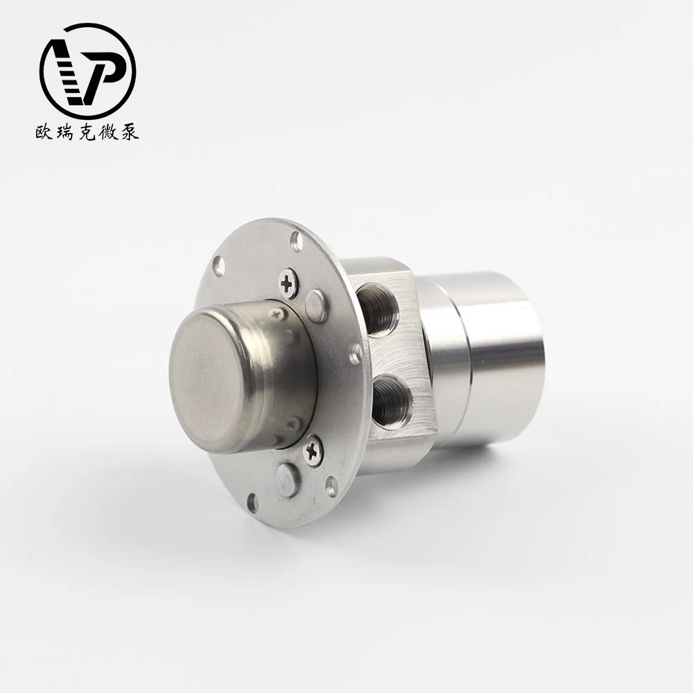 

Маленький магнитный Шестеренчатый насос серии MG200XK из нержавеющей стали 24 В постоянного тока для разливочной машины для жидкости