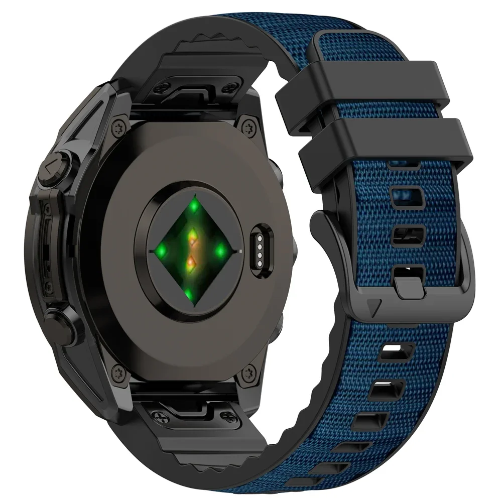 QuickFit Nylon-Silicone Sports Strap, 26/22mm