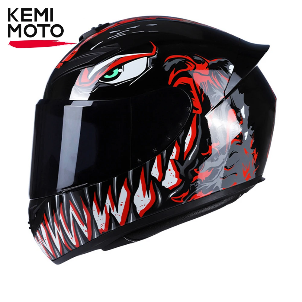Casco Moto Racing Caschi Motocross Casco Integrale Flip Up Moto Adulto Street Touring Riding Casco Capacete