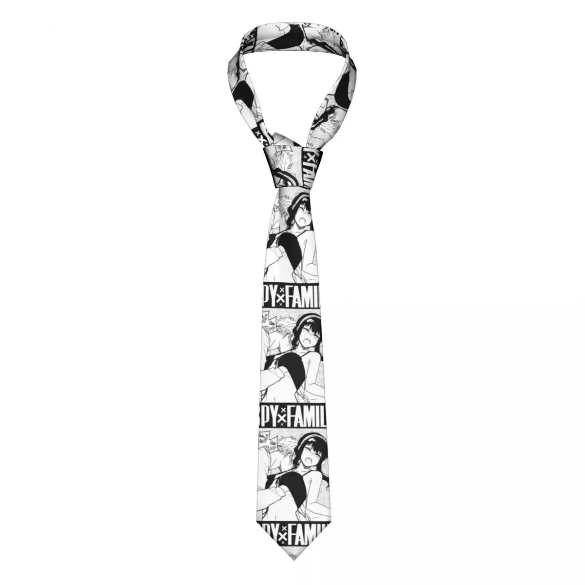 

Spy X Family Yor Forger Neckties Unisex Casual Polyester 8 cm Classic Neck Tie for Mens Suits Accessories Cravat Wedding Party