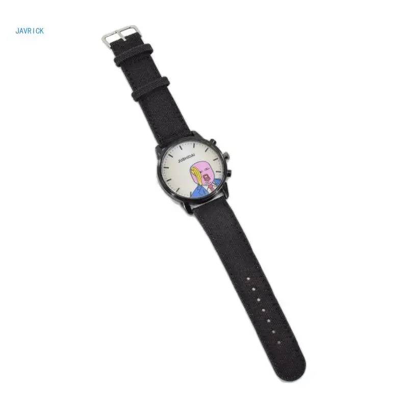 Creative Fun Watch for Men White Dial Watches Comfortabl quartz watch digital watch digital wristwatch