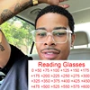 Square Transparent Men's Reading Glasses Vintage Frames Computer Blue Light Blocking TR90 Male Presbyopic Eyeglasses Leesbril +2 1