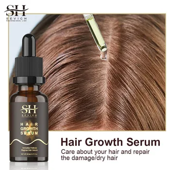 Sevich Ginger Hair Oil Hair Regrowth Treatment 20ml Control Repairing Anti Loss Regrowth Scalp Elixirs Hair Growth Oil Serum