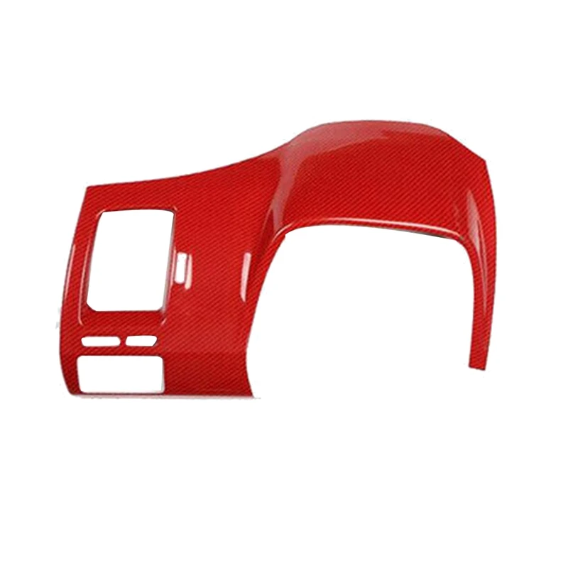 

For Honda 8Th Civic 2004-2009 Red Carbon Fiber Instrument Panel Frame Cover Trim Parts Accessories 1 Piece