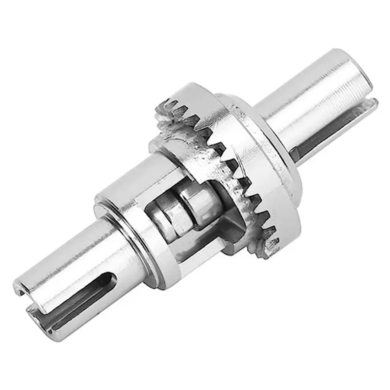 ABKN-For Weili 1/28 284161 284010 284131 원격 제어 자동차 액세서리 금속 업그레이드 전면 및 후면 차동 장치