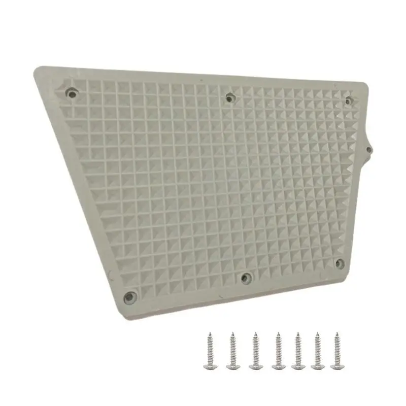 

Motor Mount Transom PVC Bracket For Motor Transom Mounting Reusable Grid Design Outboard Transom Plate For Boats Kayaks
