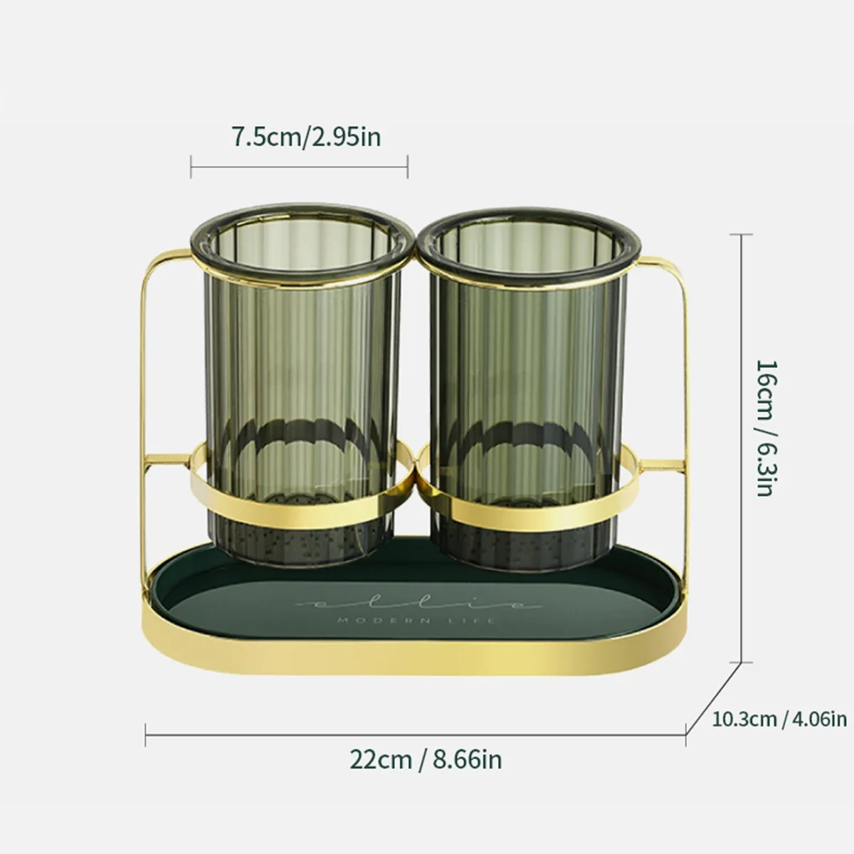 Light Luxury Simple Kitchen Drained Spoon Chopsticks Organizer Box Household ABS Chopstick Basket Kitchen Storage