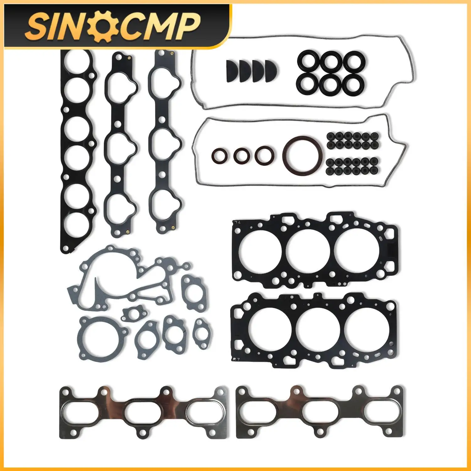 Engine Gasket Set 1set For Hyundai Grandeur/Azera (TG) 2005&ndash;2011 For Kia Carnival/Sedona (VQ) 2006&ndash;2010 G6EA 2.7 20910-3EA00