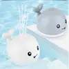 Water Sprinkler Baby Shower Bath Toy Water for Play Light Up Whale Toy Swimming Pool Toy Funny Gift for Boys Girls 5