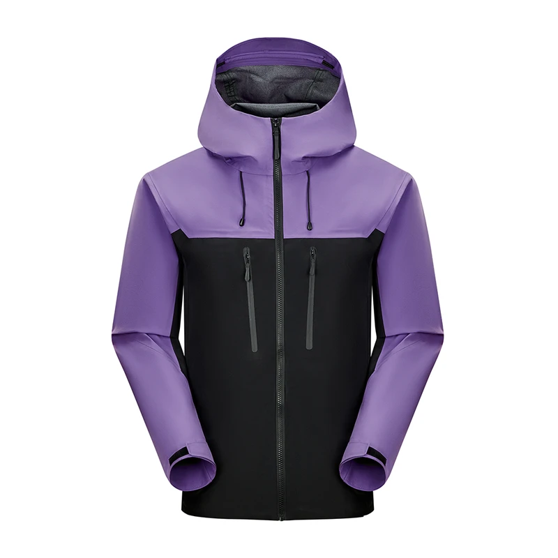 Storm Jacket Men's Fashion Full Heat Sealed Hardshell Storm Jacket Men and Women with The Same Color Three Anti Composite Fabric 3