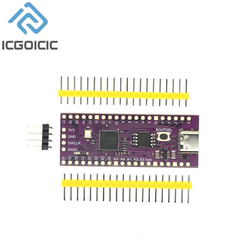Raspberry Pi Pico W RP2040 ARM Cortex M0+ CYW43439 WiFi