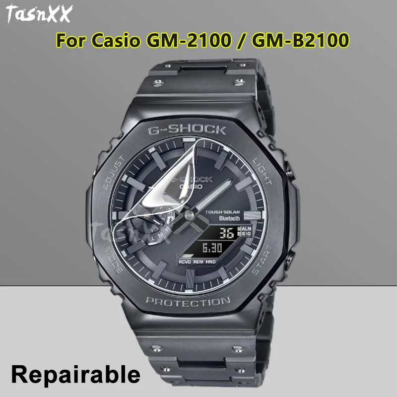 Pellicola Salvaschermo Ultra Trasparente Sottile Per Casio Gm-2100 Gm-B2100 Smart Watch Soft Tpu Pellicola Idrogel Riparabile-Vetro Non Temperato
