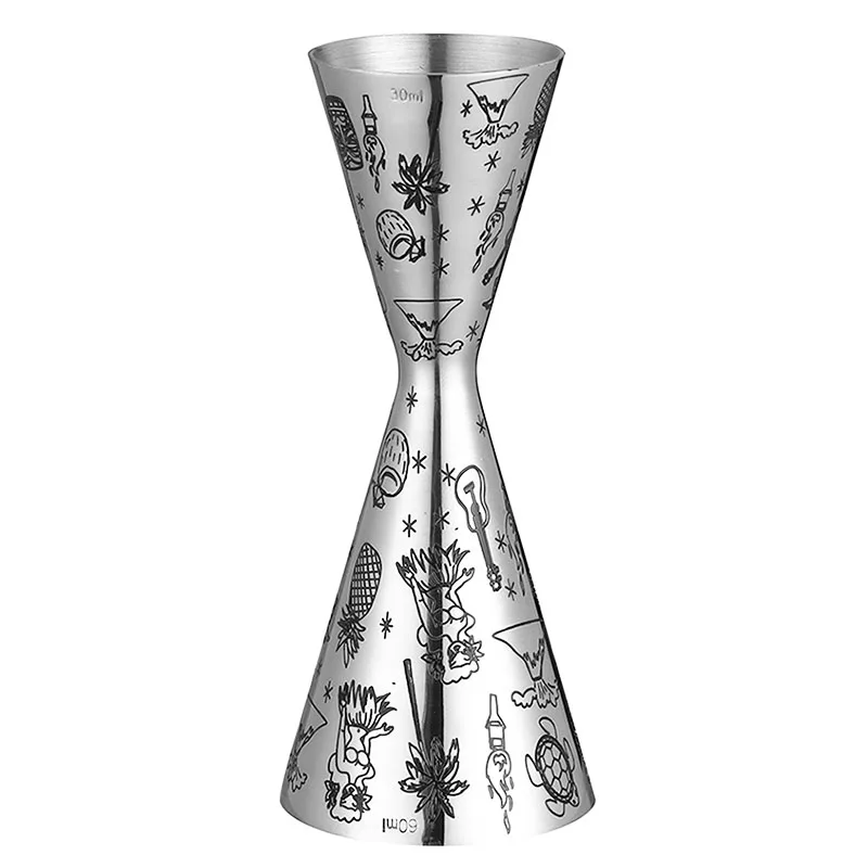 Japanese-Style Jigger Double Cocktail Jigger Bar Measures 30/60ml 30/45ml