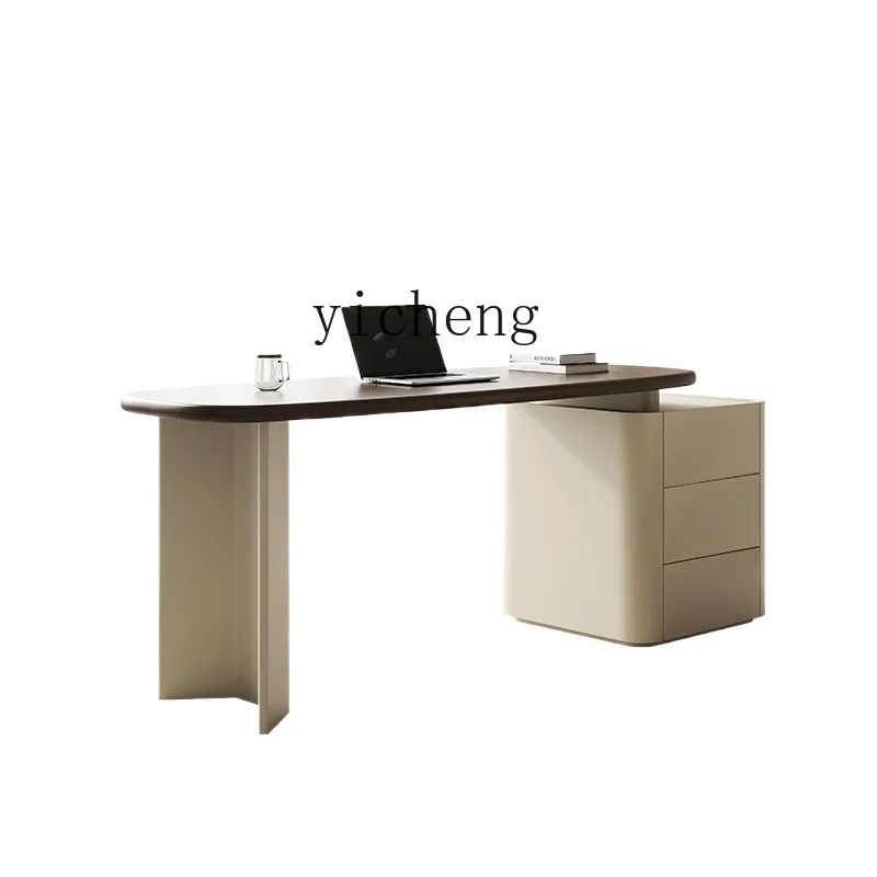 

Tqh Solid Wood Desk Home Office Computer Desk Bedroom Study Study Table Living Room Small Desk